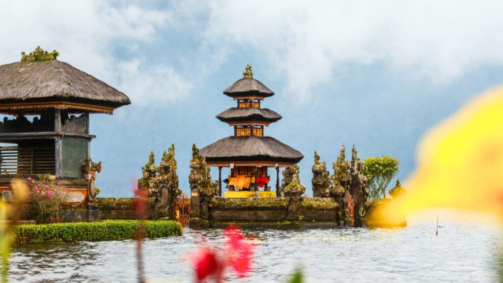 Pemandangan tempat wisata di Bali