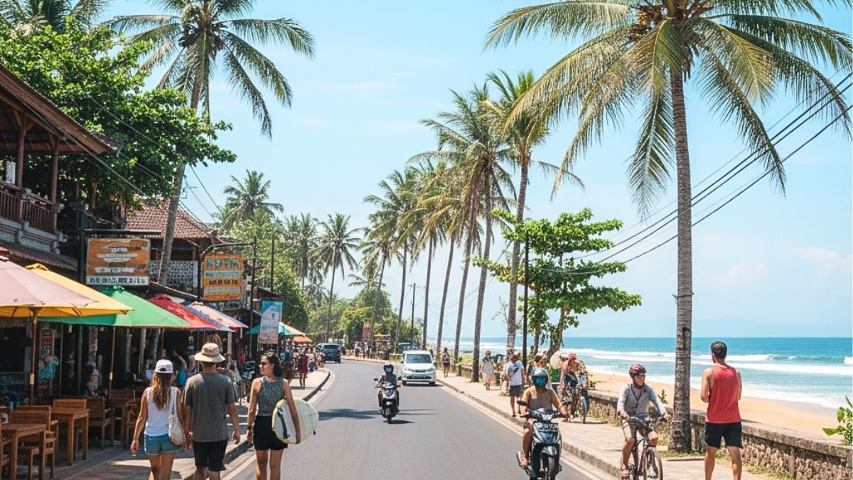 Rute Kuta ke Seminyak Bali naik mobil